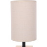 Настольная лампа LUMION MADERANA COUNTY LN25 8199/1T E27 1*60W 220V бежевый, дерево/текстиль