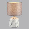 Настольная лампа LUMION MRAMAO 8148/1T MODERNI LN25 000 Е27 1*60W 220V серый, керамика/текстиль