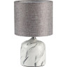 Настольная лампа LUMION MRAMAO 8148/1T MODERNI LN25 000 Е27 1*60W 220V серый, керамика/текстиль