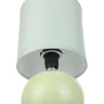 Настольная лампа LUMION OCTAVIA 8223/1T CLASSI LN25 E14 1*40W 220V зеленый, керамика/текстиль