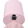 Настольная лампа LUMION ORIGAMIA MODERNI LN25 8227/1T E14 1*40W 220V розовый, керамика/текстиль