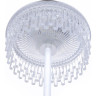 Настольная лампа LUMION SATIANA LEDIO LN25 8253/1TL LED 7W 4000К 220V серебро/белый/прозрачный, металл/акрил