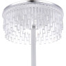 Настольная лампа LUMION SATIANA LEDIO LN25 8253/1TL LED 7W 4000К 220V серебро/белый/прозрачный, металл/акрил