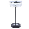 Настольная лампа LUMION SATIANA LEDIO LN25 8204/1TL LED 7W 4000К 220V серебро/черный/прозрачный, металл/акрил