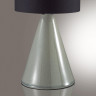 Настольная лампа LUMION SEGI 8132/1T MODERNI LN25 000 Е14 1*40W 220V серый/черный, керамика/текстиль