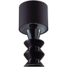 Настольная лампа LUMION SEGI 8133/1T MODERNI LN25 000 E27 1*60W 220V черный, керамика/текстиль