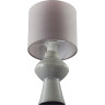 Настольная лампа LUMION SEGI 8129/1T MODERNI LN25 000 E27 1*60W 220V серый, керамика/текстиль