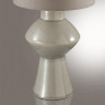 Настольная лампа LUMION SEGI 8129/1T MODERNI LN25 000 E27 1*60W 220V серый, керамика/текстиль