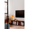 Настольная лампа LUMION SEGI 8130/1T MODERNI LN25 377 E27 1*60W 220V желтый, керамика/текстиль