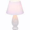 Настольная лампа LUMION SHARLIN 8218/1T CLASSI LN25 Е27 1*60W 220V белый, керамика/текстиль