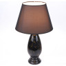 Настольная лампа LUMION SHARLIN CLASSI LN25 8219/1T Е27 1*60W 220V черный, керамика/текстиль