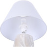 Настольная лампа LUMION SINNA 8211/1T CLASSI LN25 Е27 1*60W 220V белый жемчужный/белый, керамика/текстиль