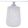 Настольная лампа LUMION SINNA 8212/1T CLASSI LN25 Е27 1*60W 220V белый жемчужный/белый, керамика/текстиль