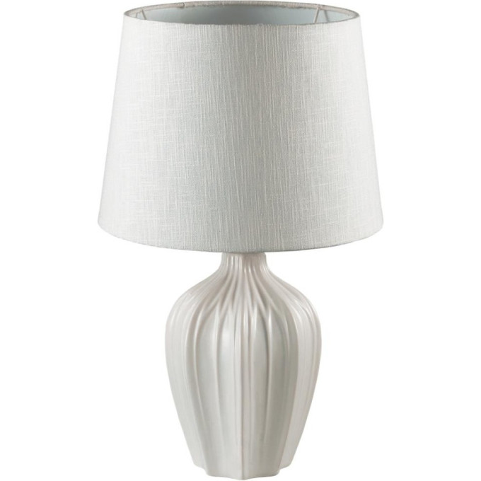 Настольная лампа LUMION SONA 8120/1T COMFI LN25 000 E27 1*60W 220V белый, керамика/текстиль