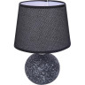 Настольная лампа LUMION TAREKA 8214/1T CLASSI LN25 Е27 1*60W 220V черный, керамика/текстиль