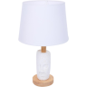 Настольная лампа LUMION VISIONA MODERNI LN25 8210/1T Е27 1*60W 220V белый, керамика/текстиль