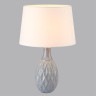 Настольная лампа LUMION YARA 8138/1T MODERNI LN25 000 Е27 1*60W 220V серый/белый, керамика/текстиль