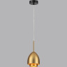 Подвес LUMION AVRORA 8001/1A MODERNI LN24 Е14 40W 220V черный/античное золото металл/металл
