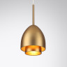 Подвес LUMION AVRORA 8001/1A MODERNI LN24 Е14 40W 220V черный/античное золото металл/металл
