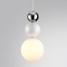 Подвес LUMION BONBONES 6559/1 SUSPENTIONI LN24 G9 1*20W 220V белый/белый, хром/металл/металл, стекло