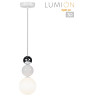 Подвес LUMION BONBONES 6559/1 SUSPENTIONI LN24 G9 1*20W 220V белый/белый, хром/металл/металл, стекло