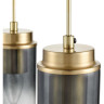 Подвес LUMION 8101/3A COMFI ISHA LN25 325 Е14 3*40W 220V черный/бронза металл/стекло