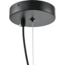 Подвес LUMION CORNE 6595/4A MODERNI LN24 E27 4*60W 220V черный/прозрачный, металл/стекло