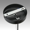 Подвес LUMION CORNE 6595/4A MODERNI LN24 E27 4*60W 220V черный/прозрачный, металл/стекло