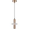 Подвес LUMION CRISTIE 8009/6L LEDIO LN25 LED 6W 220V 4000K золото/прозрачный металл/акрилл