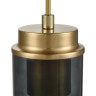 Подвес LUMION ISHA 8101/1A COMFI LN25 325 Е14 1*40W 220V черный/бронза металл/стекло