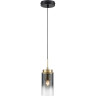 Подвес LUMION ISHA 8101/1A COMFI LN25 325 Е14 1*40W 220V черный/бронза металл/стекло
