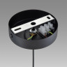 Подвес LUMION ISHA 8101/1A COMFI LN25 325 Е14 1*40W 220V черный/бронза металл/стекло