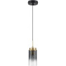 Подвес LUMION ISHA 8101/1A COMFI LN25 325 Е14 1*40W 220V черный/бронза металл/стекло