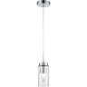 Подвес LUMION ISHA 8102/1A COMFI LN25 Е14 1*40W 220V хром/прозрачный металл/металл
