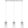 Подвес LUMION ISHA 8102/3A COMFI LN25 Е14 3*40W 220V хром/прозрачный металл/металл
