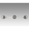 Подвес LUMION ISHA 8102/3A COMFI LN25 Е14 3*40W 220V хром/прозрачный металл/металл