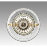 Подвес LUMION JANE 6593/1 MODERNI LN24 E14 1*40W 220V латунь/белый, металл/текстиль, стекло