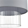 Подвес LUMION JANE 6592/3A MODERNI LN24 E14 3*40W 220V латунь/серый, металл/текстиль, стекло