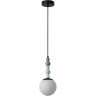 Подвес LUMION SUNDAY 6526/1 MODERNI LN23 101 E14 1*40W 220V чёрный