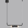 Подвес LUMION TORONTO 6561/2 SUSPENTIONI LN24 G9 2*20W 220V черный/прозрачный/металл/стекло