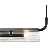 Подвес LUMION TORONTO 6561/2 SUSPENTIONI LN24 G9 2*20W 220V черный/прозрачный/металл/стекло