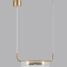 Подвес LUMION TORONTO 6560/2 SUSPENTIONI LN24 G9 2*20W 220V золотой/прозрачный/металл/стекло