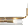 Подвес LUMION TORONTO 6560/2 SUSPENTIONI LN24 G9 2*20W 220V золотой/прозрачный/металл/стекло
