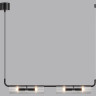 Подвес LUMION TORONTO 6561/4 SUSPENTIONI LN24 G9 4*20W 220V черный/прозрачный/металл/стекло
