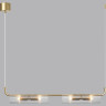 Подвес LUMION TORONTO 6560/4 SUSPENTIONI LN24 G9 4*20W 220V золотой/прозрачный/металл/стекло