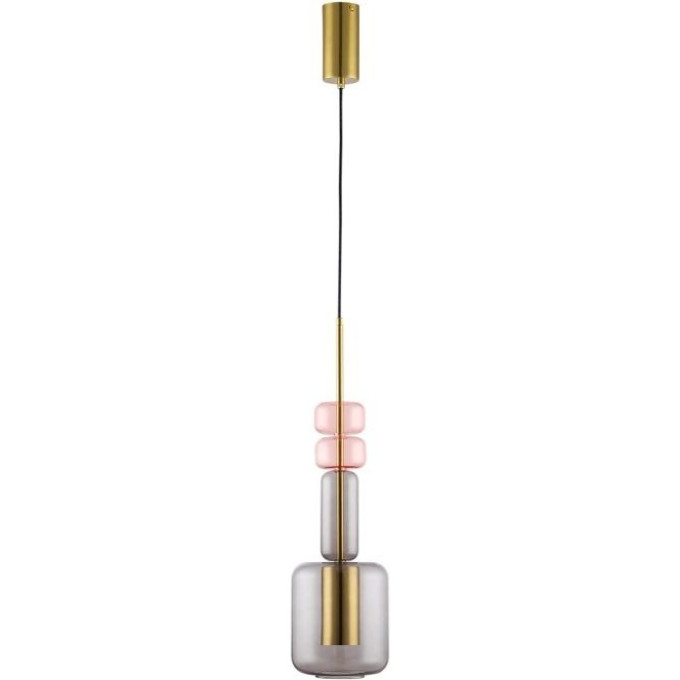Подвес LUMION VERONA 6504/1 SUSPENTIONI LN23 GU10 50W 220V бронза розовый серый