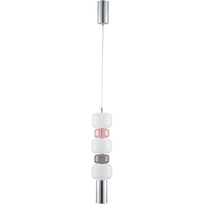 Подвес LUMION VERONA 6505/1A SUSPENTIONI LN23 GU10 50W 220V хром фиолетовый зеленый