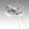Подвесная люстра LUMION COMFI LN25 LED GX53 8*7W 220V LUAZANA 8254/9 белый металл
