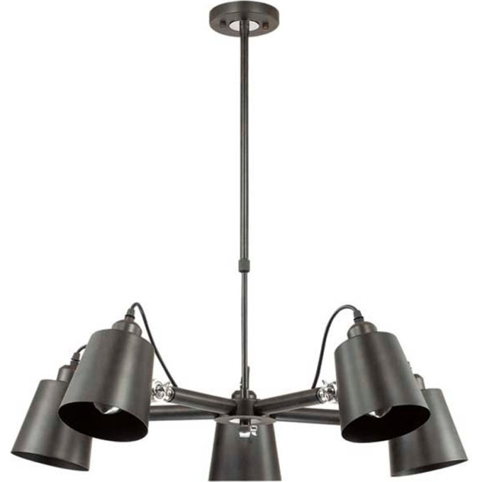 Подвесная люстра LUMION LOFTI NEROPIUS 3532/5C