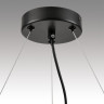 Подвесная люстра LUMION NATALINA 8232/6 COMFI LN25 193 LED GX70 6*10W 220V черный/прозрачный, металл/стекло